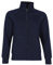 Fruit of the Loom - Felpa Invernale con Zip - Donna (XL) (Blu Scuro)