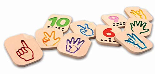 Plan Toys Hand Sign Numbers 1-10