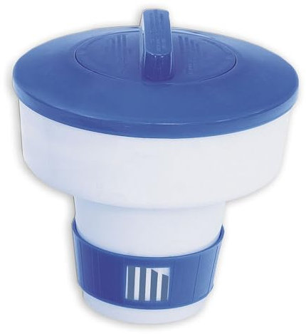 Criscolor DOSIFICADOR CLORO FLOTANTE, azul y blanco