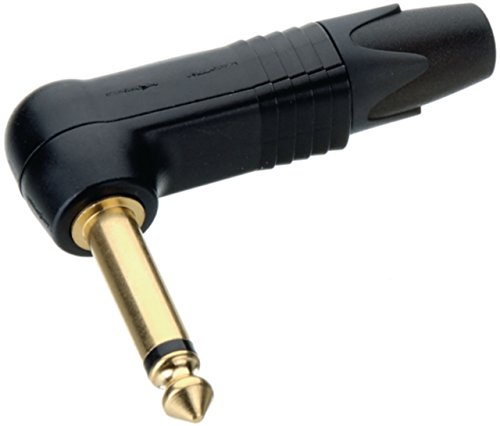 Neutrik NP2RX-B 1/4 Zoll Telefonstecker schwarz – Kabelverbinder (1/4 Zoll Telefonstecker, Schwarz, Gold, 14,5 mm, -20 – 65 °C)