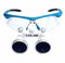 Zgood Zahnmedizinische Brille mit Vergrößerungsgläsern, 3,5 x 420 mm, blau