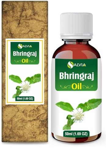 Bhringraj (Eclipta alba) Essential Oil 100% Natural - Undiluted Cold Pressed Aromatherapy Premium Oil - Therapeutic Grade - 50ml with Dropper