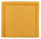 KraftKids Wickelauflage in Musselin goldene Punkte auf Gelb, Wickelunterlage 78x78 cm (BxT), Wickelkissen