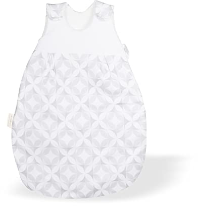 kolibri Baby-Schlafsack I Kliniklieferant Nr.1 I Atmungsaktiv I Für 0 bis 12 Monate | Ganzjahr Babyschlafsack I Oeko-TEX 100 Zertifiziert | Ärmellos Schlafsack | 2.5 TOG | Mosaik | 62/68 |