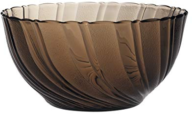 Duralex Beau Rivage 2003CF03A1111 - Ensaladera (22,5 cm, 2,6 L, cristal), color marrón