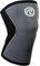 Rehband Bendaggio al ginocchio 5 mm per sostenere le ginocchia, stabilizzare articolazioni e muscoli, ideale per lo sport la muscolatura, colore: acciaio grigio, taglia: M