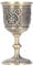 Kuuleyn Vin en bronze, calice, gobelets médiévaux, coupe à vin en bronze gobelet vintage en relief calice royal européen whisky boisson fournitures de fête(L)