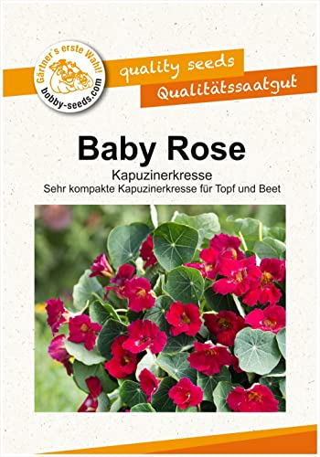 Blumensamen Baby Rose Kapuzinerkresse Portion
