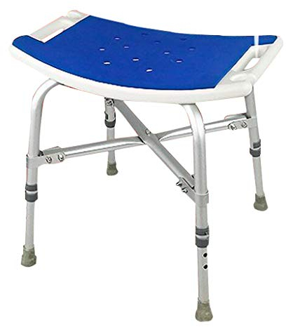 Duschstuhl, höhenverstellbarer Badewannen-/Duschhocker, behindertengerechte Duschsitze, Behindertenhilfe, ergonomischer Badewannenliftstuhl mit Polsterung für ältere Menschen