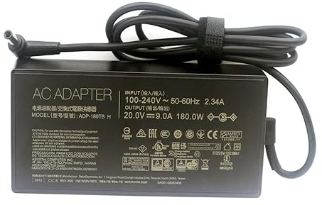 180W ADP-180TB H 6.0 x 3.7mm AC Adapter Caricatore Alimentazione CA per ASUS ROG 14 GA401I Tuf Gaming A17 G14 GA5021 GA502D GA401IV-HA120T 20V 9A