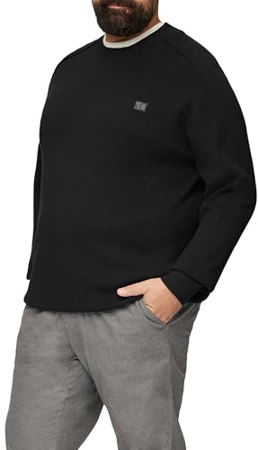s.Oliver Strickpullover mit Nahtdetails und Logo
