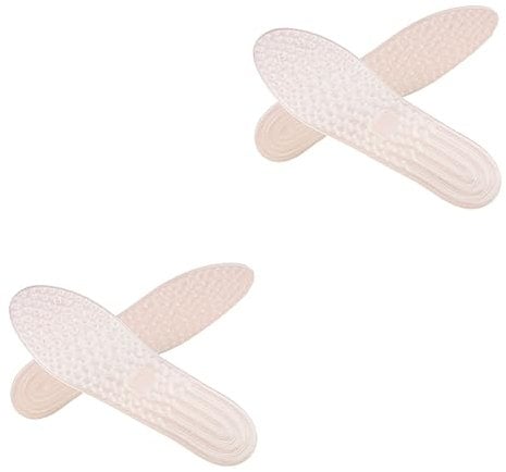 Beaupretty 2 Paar Aufblasbare Einlegesohlen Brötchenmacher Draussen Atmungsaktives Fußpolster Volle Handfläche Inkontinenzeinlagen Für Männer Vollflächige Einlegesohlen Fuß Weiß