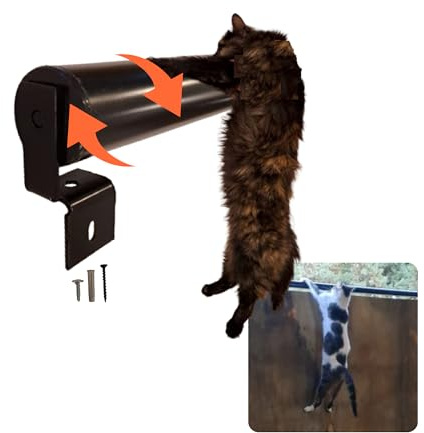 ZIRAO ROLL - Outdoor Cat Anti-Escape Barrier, Quality Cat Protection for Patios and Gardens, Cat Fence, Cat Barrier, 7.8 Ft