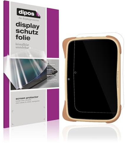 dipos I 2x Pellicola Protettiva compatibile con Mediacom Smart Kid 10 Pellicola di Protezione cristallo