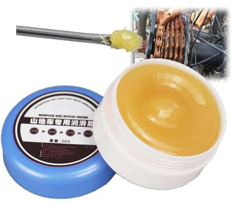 High Temp Lithium Grease for Bikes,Lithium Grease Multi-Purpose Bike Gre-ase,White Lith-ium Gre-ase,Anti Seize Grea-se,Anti-Seize Copper Silicone,O-Ring, Brake,Assembly,Lithi-um Thread Lubricant