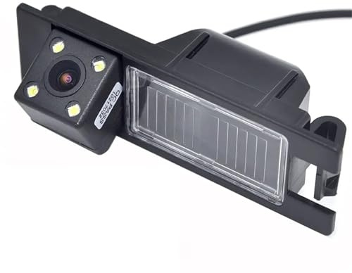 Auto Rückfahrkamera Für Alfa Für Romeo 156 159 166 147 Für Brera Für Spider 2005 CCD wasserdichte Auto Kamera Rückfahr Backup Rück Rückansicht Rückkamera(Cam with LED)