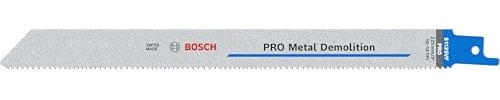 Bosch Professional 25 pièces Lame de scie sabre S 1125 VF Heavy for Metal (pour le métal, 225 x 19 x 1,25 mm, Accessoires scie alternative)
