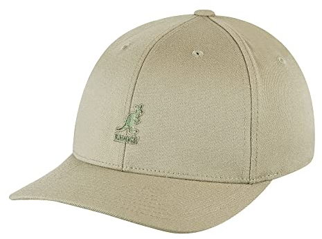 Kangol Wool Flexfit Cap Baseballcap Basecap Fullcap Wollcap Fitted (XXL (62-63 cm) - beige)