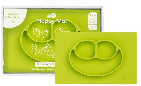 Ezpz - Plato happy mat silicona lima