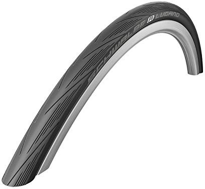 Schwalbe Fahrradreifen Lugano Faltreifen 23-622 (700x23C) Schwarz