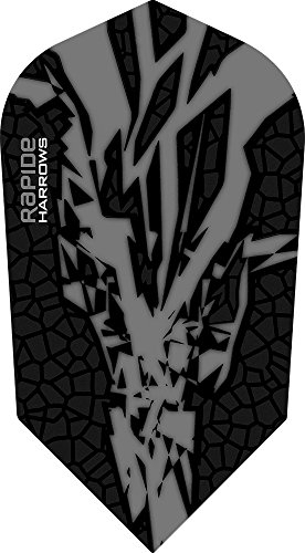 10 x Sets Harrows Rapide X Smokey Dart Flights Slim