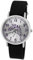 Pacific Time Mädchen Uhr Pferde analog Quarz mit Textil Wechselarmband schwarz 10307