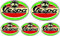24/7stickers #631 Oldschool Roller Aufkleber Set Racing Vintage GTS 50 80 125 150 300 Rennsport Oldtimer Ape Retro