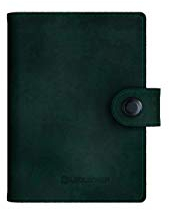 Ledlenser Lite Wallet Portemonnaie, Matte Dark Forest, integrierter RFID-Schutz, aufladbares LED-Licht, 150 Lumen, Kartenhalter (Ausweise, Bankkarten, …), USB-C, Geldbörse, Kartenetui, Leder