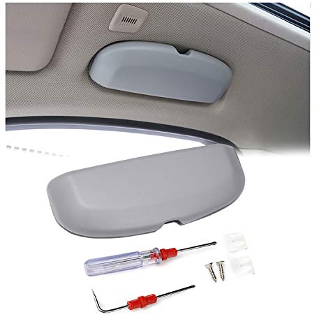 YEEPIN Brillenhalter Auto Brillenetui Auto Zubehör Aufbewahrungsbox Organizer für BM-W All Series Auto Brillenetui 3er 5er 7er Xer X1X3X4X5