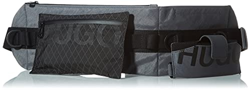 HUGO Herren Cybon_Belt Bag Rucksack, Dark Grey21, OneSize