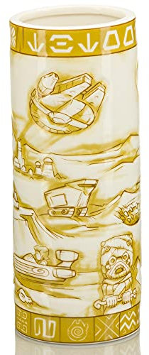 Star Wars Geeki Tiki Tatooine Scenic Keramik-Tasse, 680 ml, Gelb