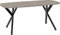 Seconique Athens Oval Coffee Table in Concrete Effect