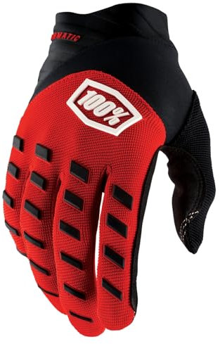 100% Kids MTB-Handschuhe Airmatic Rot Gr. M