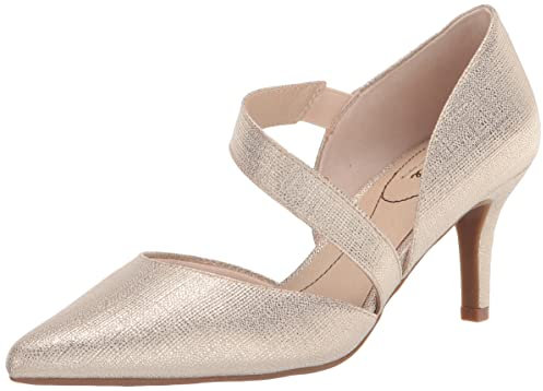 LifeStride Women's Suki Pump, Light Gold, 7.5 UK