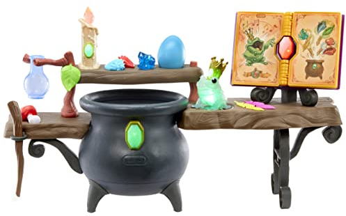 Little Tikes Magic Workshop Tischspielset - Enthält 20 bezaubernde Reaktionen, mehr als 50 Lichter & Soundeffekte, 6 Trank-Rezepte - Batterien sind erforderlich- Tolles Geschenk für Kinder ab 3 Jahren