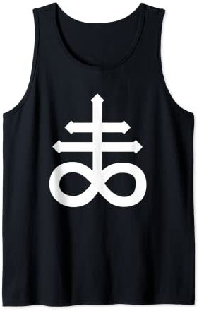 T-Shirt mit satanischem Kreuz Crux Satanus Tank Top