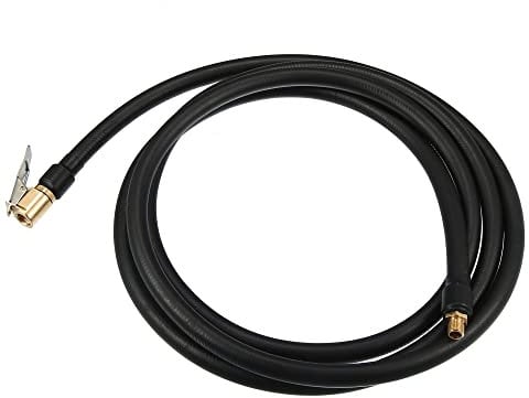 X AUTOHAUX 2m Car Tire Inflator Extension Hose Chuck Adapter Connect Pipe