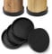 4 PCS Furniture Caster Cups, Gelewuld 3” Non Slip Furniture Pads for Carpet Protector Cups, Anti Slide Sofa Feet Protectors for Wooden Floors, Furniture Castor Cups for Bed Cabinet Sofa Chair