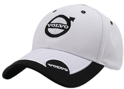 YYBCDSA Foam Trucker Cap,Für Volvo S40 S60 S80 S90 XC40 XC60 XC90 Sommer Sport Basecap Baseballkappe,Unisex Baseball Mütze,verstellbaren Klipp-Verschluss,B