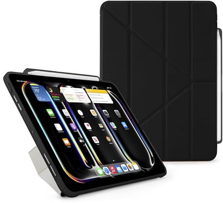 Pipetto Origami No3 - Estuche para iPad Pro 11 (2024), color negro
