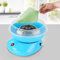 Machine à barbe à papa électrique - Machine à fabriquer du sucre en coton - Machine à papa à papa - Machine à faire soi-même - Cadeau pour enfants - Appareils de cuisine,bleu
