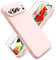 Ikziwreo Cover per Google Pixel 9 Pro XL, 2 Proteggi Schermo in Vetro Temperato,Custodia in Silicone Morbido TPU Liquido,Case Protettiva Gomma Antiurto - Rosa