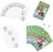 Besreey Mahjong-Karten-Familienspiel, chinesisches Mahjong-Kartenspiel | Wasserdichtes klassisches Mahjong-Spielkarten-Brettspiel - Tragbare Mah-Jongg-Karten für Abendunterhaltung, Grillabende,