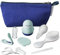 Nuby Kit de Soins pour le Bain de Bébé avec 8 Accessoires Essentiels | Sac de Voyage | Doublure Imperméable | Idéal pour les Voyages ou à la Maison