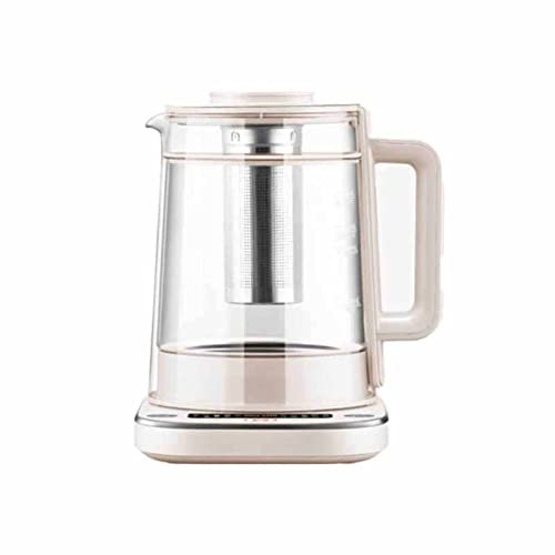 Hervidor eléctrico de cristal Tetera, Hervidor eléctrico de cristal de 1,5 L, dispensador de agua caliente, hervidor eléctrico con control de temperatura