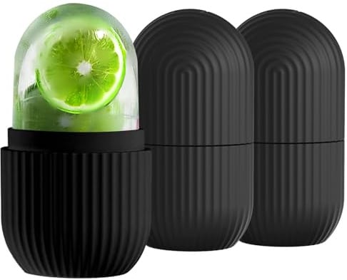 3er-Pack Eisroller Gesicht,Face Ice Roller,Gesichtsmassage | Gesichtsentschwellung,Beauty Skincare für Hautpflege,Kühlend Beruhigend,Essential für Strahlende Haut