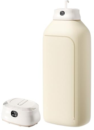 Sèche-linge portable, séchoir de voyage pliable 400 W avec minuterie | Petite machine sèche linge maison voyage camping