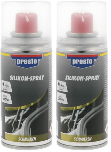 presto 429774 Spray al silicone 150 ml (Confezione da 2)