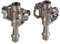 Xpedo 2184000500 Pedal, Silber, 20 x 8 x 4cm