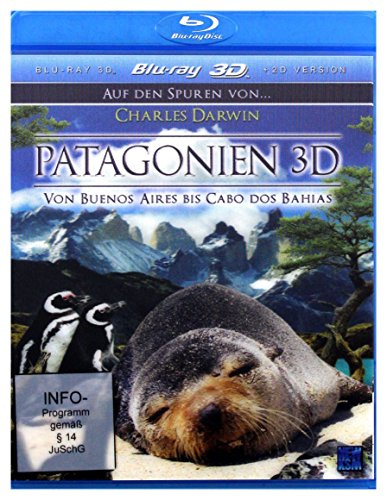 Patagonien 3D - Von Buenos Aires bis Cabo dos Bahias/Auf den Spuren... Charles Darwin [3D Blu-ray]